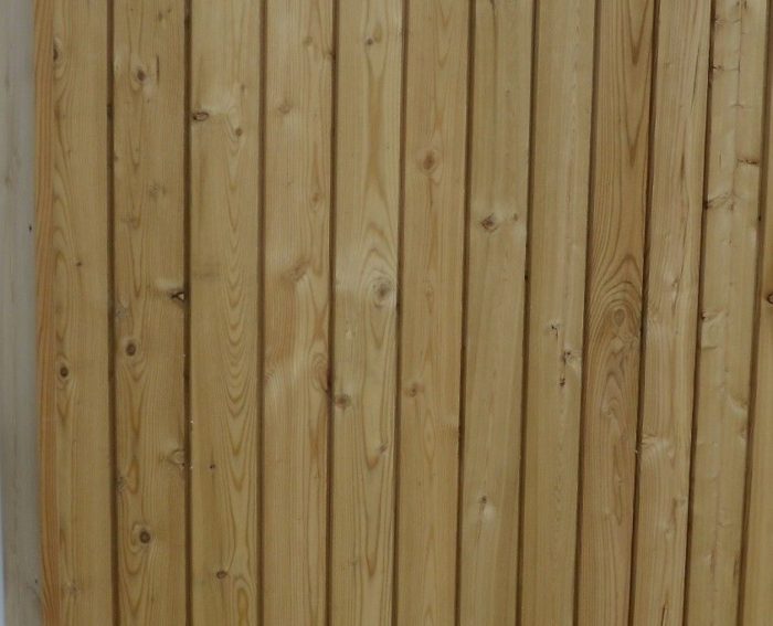 Fassadenverkleidung sibirische Lärche Profilholz 22 x 96 mm Trendfuge Fassade 